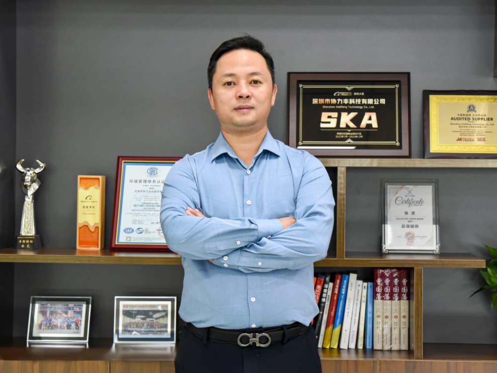 CEO of xielifeng cnc machining factory china