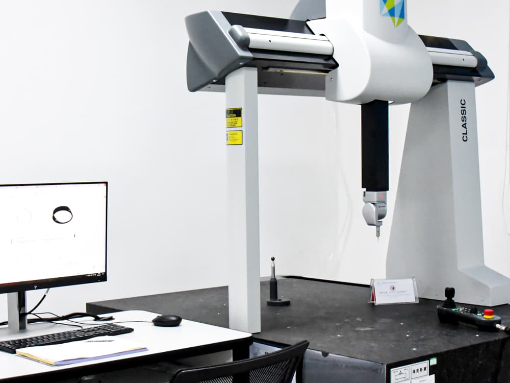 CMM (Coordinate Measuring Machine) used for precision measurement of custom machining parts