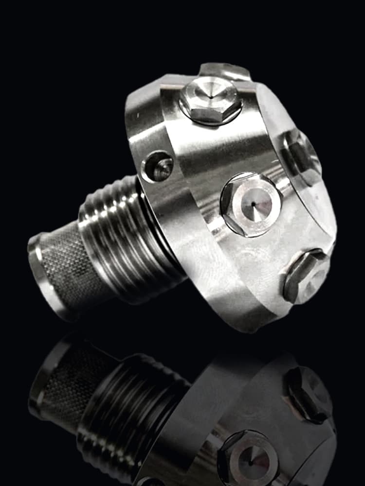 CNC parts fastening assembly for secure and precise component attachment