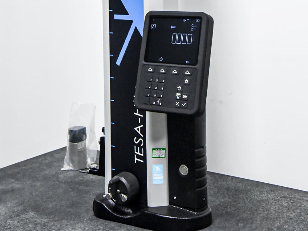 Digital Height Instrument used for precise height measurements of custom machining parts