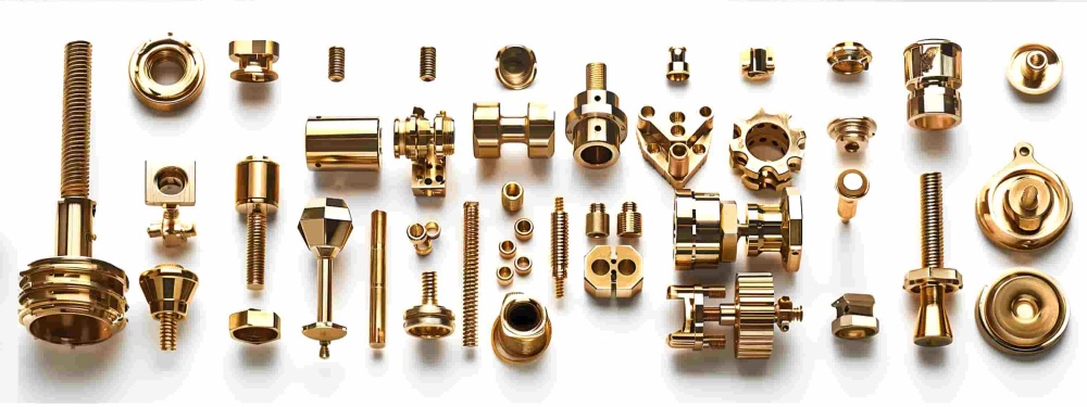 Precision-machined brass parts for industrial, automotive, and electronics applications