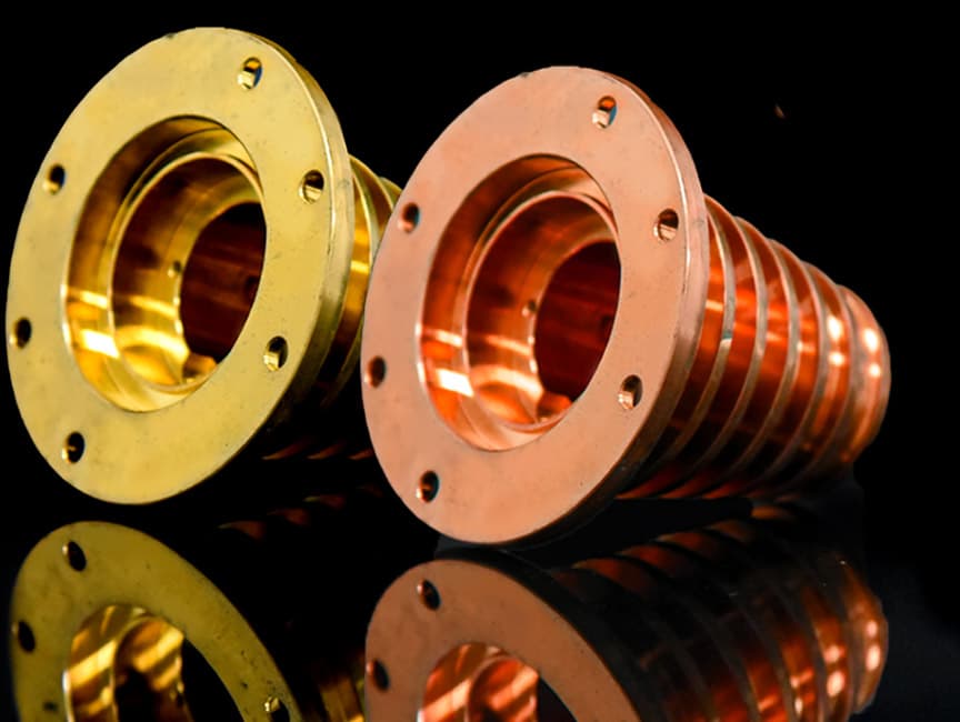 Brass CNC turned parts for precision machining of durable and corrosion-resistant components