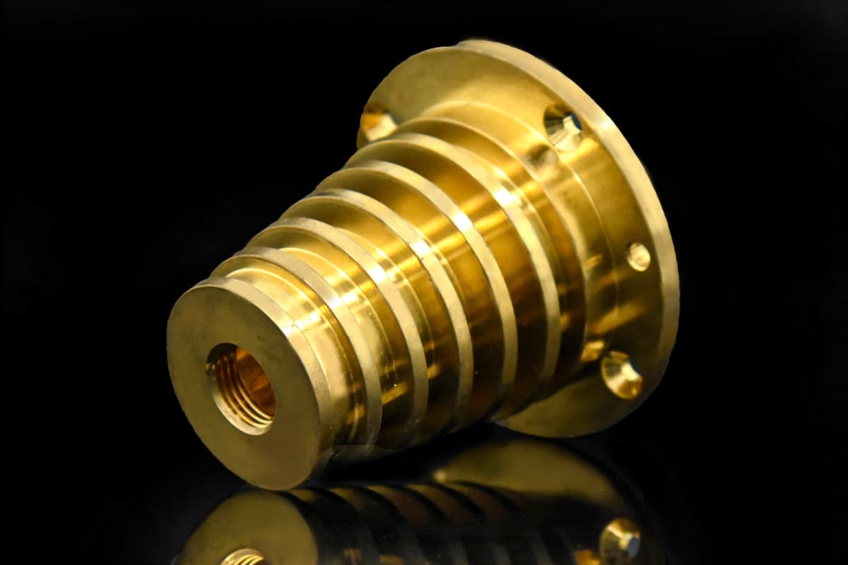 Durable and corrosion-resistant brass turned parts for high-performance applications