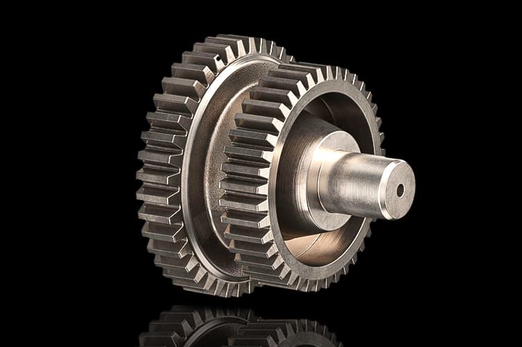 CNC machined industrial gears for high-performance applications in manufacturing and machinery