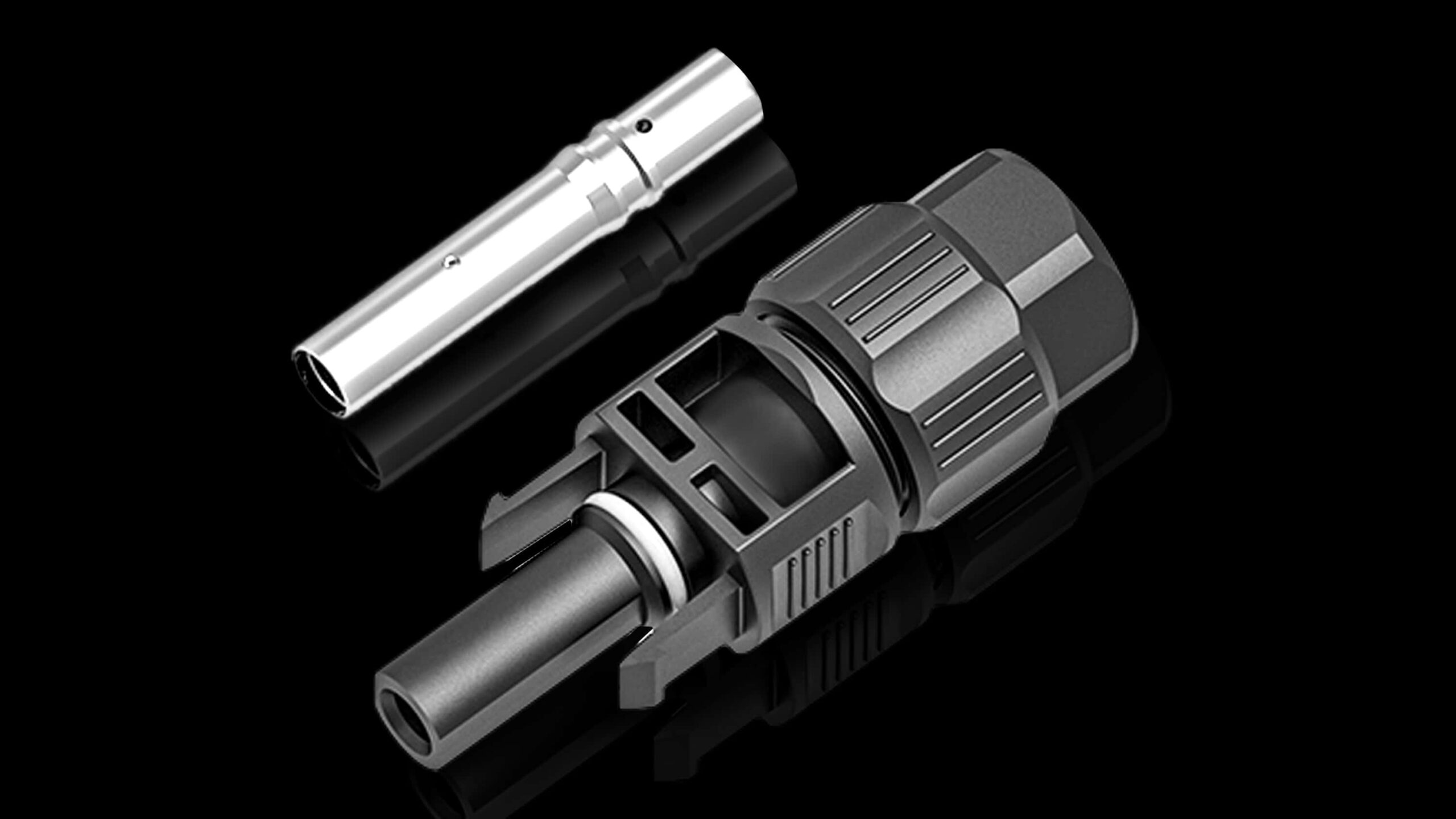 CNC solar connectors parts for precision and durable solar energy components