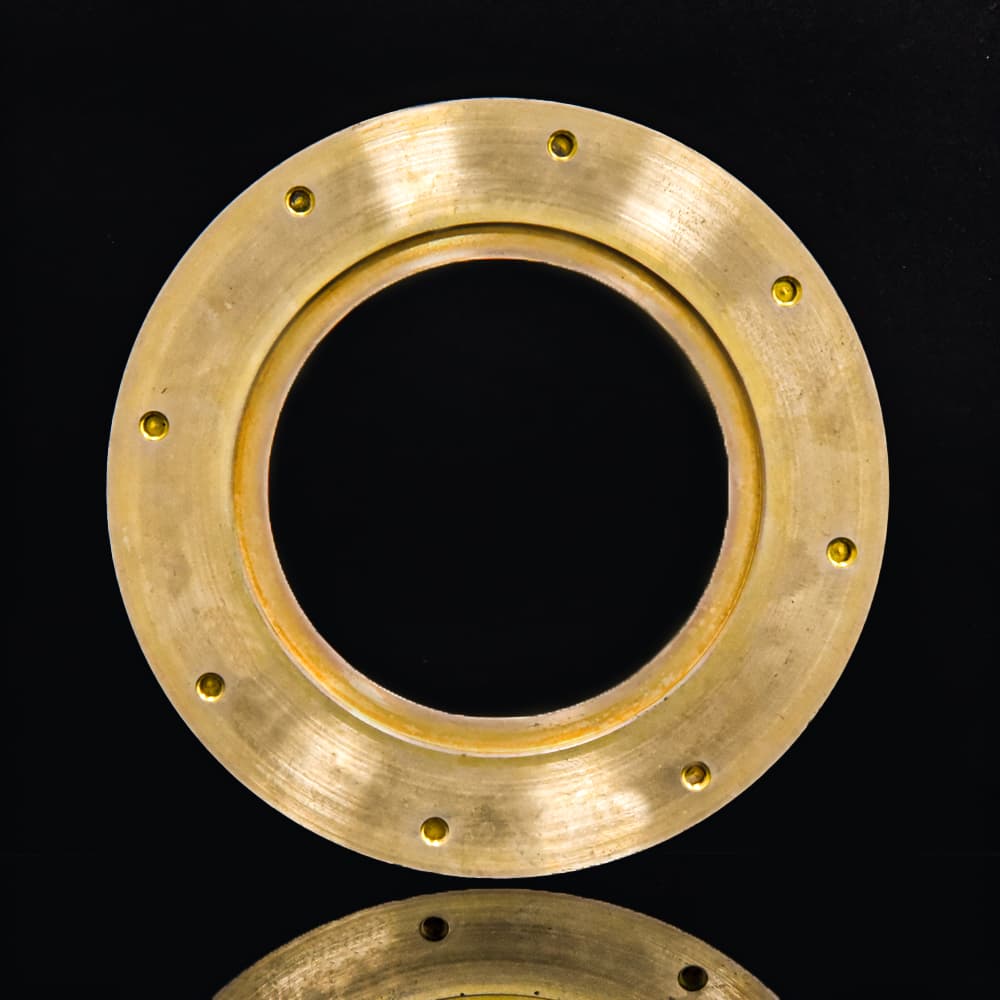 CNC copper brass parts brushed for uniform, textured finishes and aesthetic applications