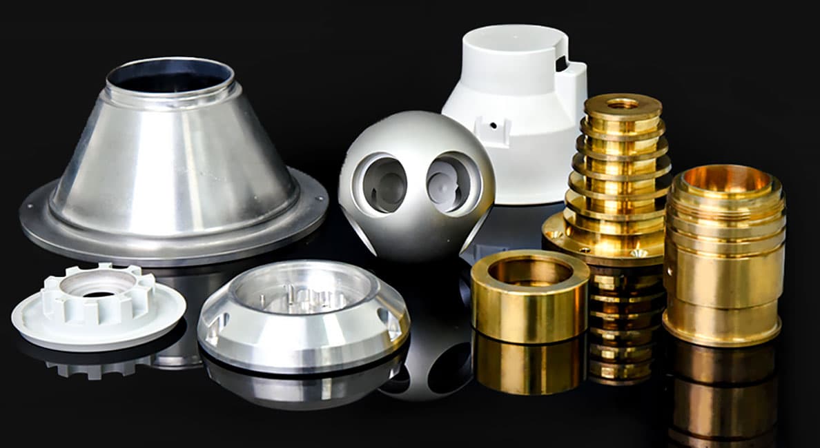 CNC lighting industry parts collection offering precision components for lighting systems and fixtures