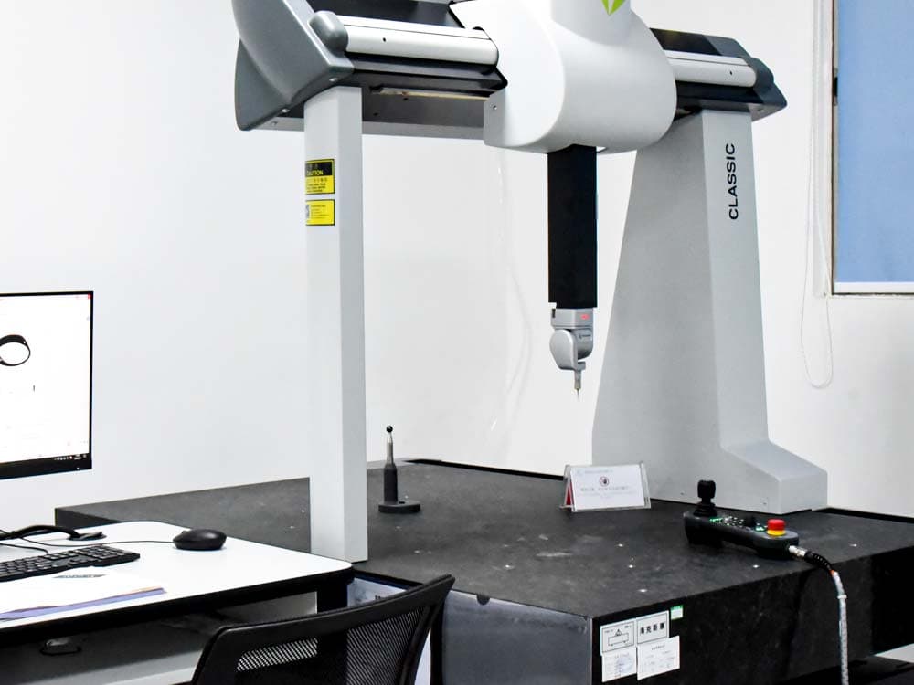 CMM equipment for CNC machining parts ensuring precise dimensional and geometric accuracy