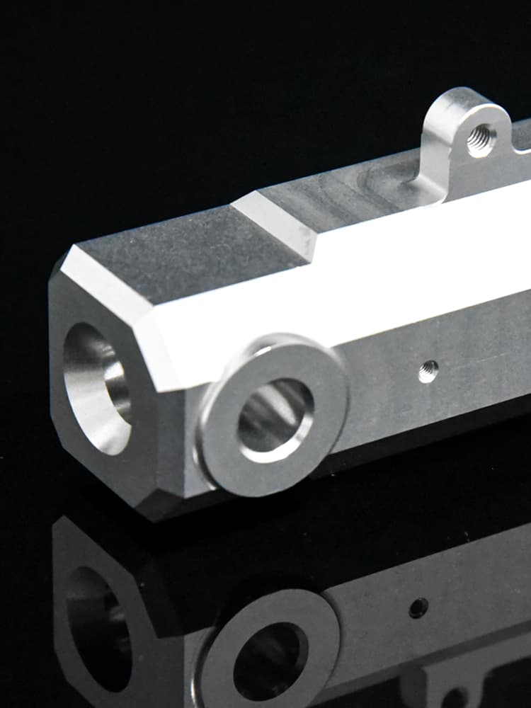 Custom parts manufacturing with precision CNC machining for metals, plastics, and composites