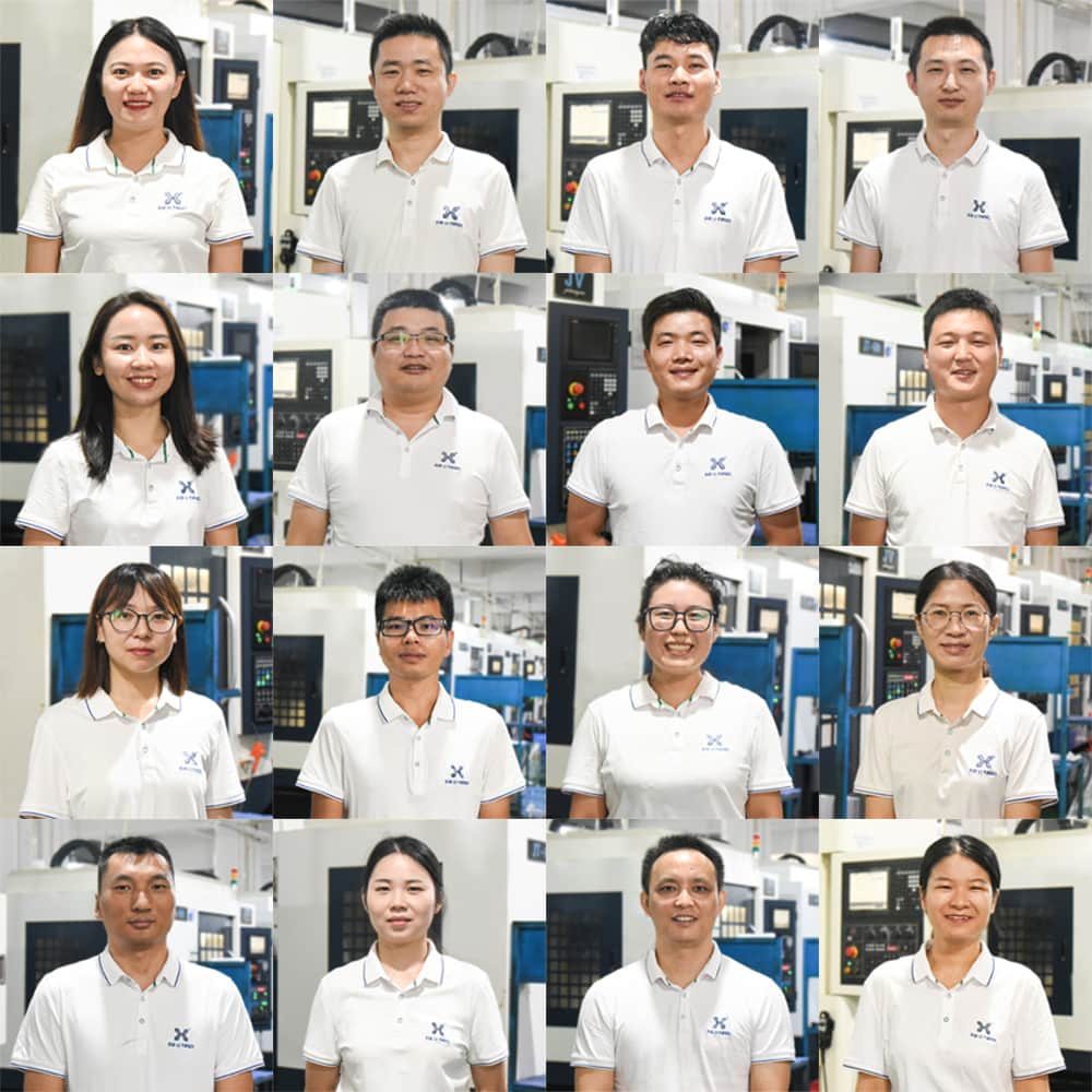 xielifeng 5-Axis cnc machining parts services engineer team